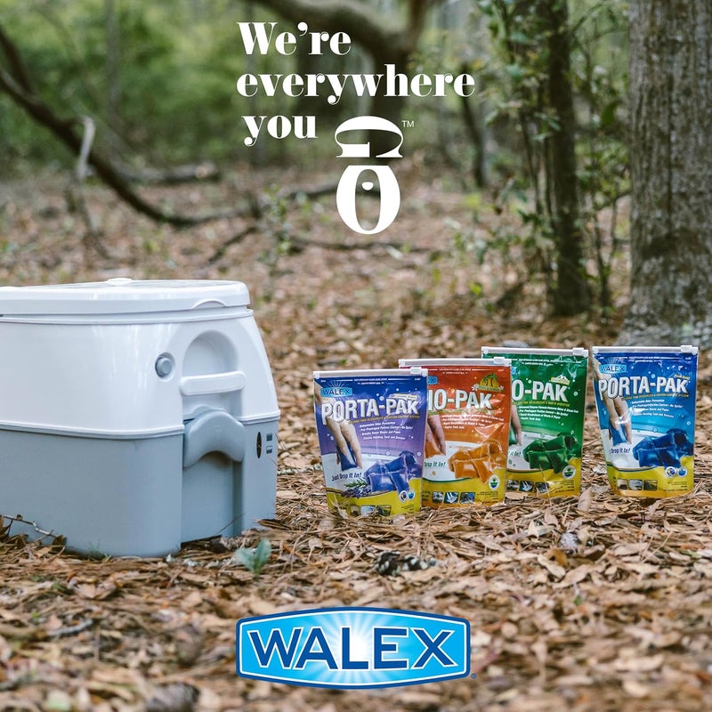 Walex Bio-Pak Black Holding Tank Deodorizer & Waste Digester Drop-Ins - Alpine Fresh Scent, 10-Pack - Image 4